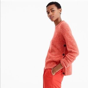 JCrew brushes lambswool cropped sweater